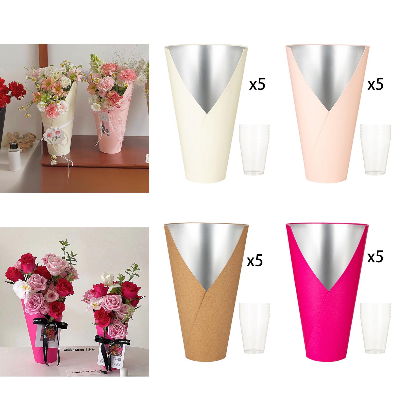 ชุดถังจัดดอกไม้ 5 ชิ้น ป้องกัน - Florist Supply Buckets บทวิจารณ์และราคา