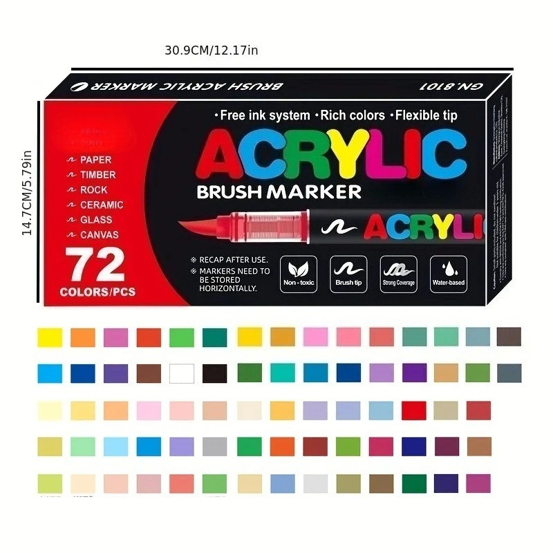 ปากกาสีอะคริลิค 12-120 สี ปากก - Copic Marker Classic บทวิจารณ์และราคา