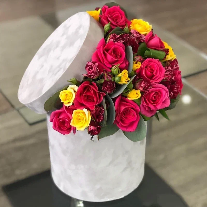 3 ชิ้น/เซ็ตรอบรูปร่างกํามะหยี่ - Florist Supply Buckets บทวิจารณ์และราคา